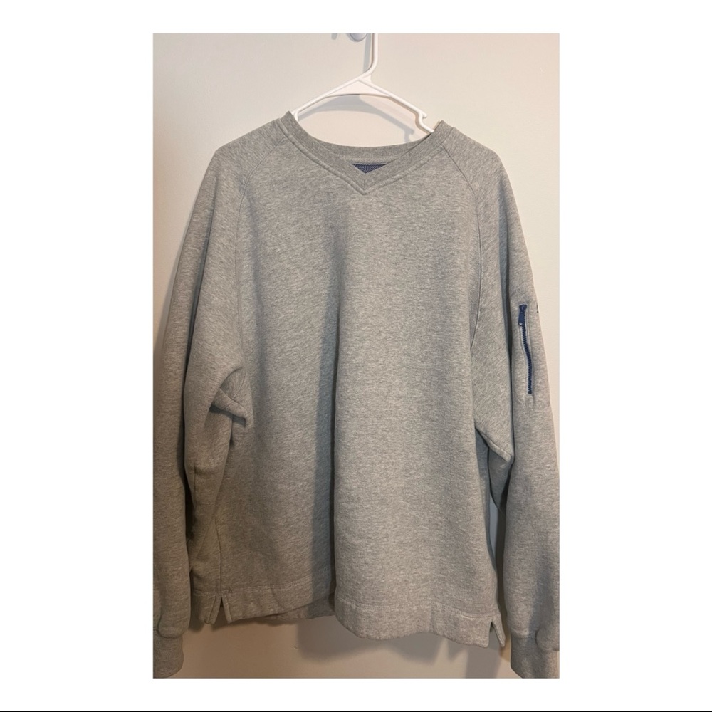 gray eddie bauer sweater